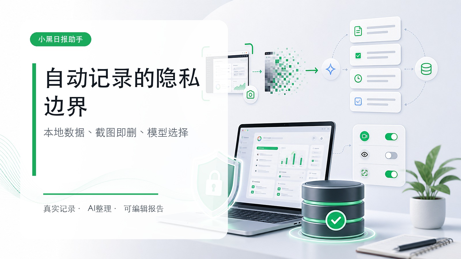 自动记录会泄露隐私吗？小黑的数据安全边界
